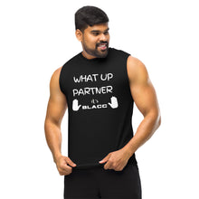 Load image into Gallery viewer, WUP BLACC Muscle Shirt